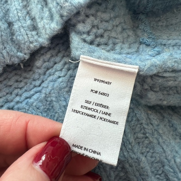 Derek Lam 10 Crosby Diagonal Fair Isle Turtleneck - Picture 14 of 16